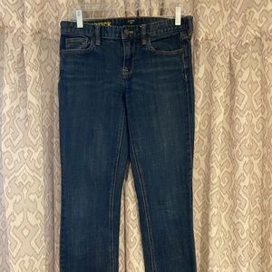 JCrew Matchstick Dark-wash Jeans